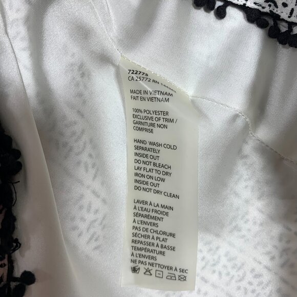 romper black and white sleeveless size medium DEX - Picture 16 of 16